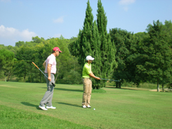 cole de golf dans les Alpes maritimes 