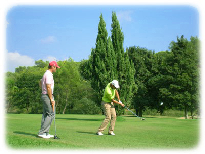 mthode d'enseignement du golf sur le parcours 