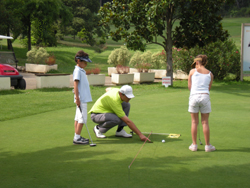 stage de golf enfants